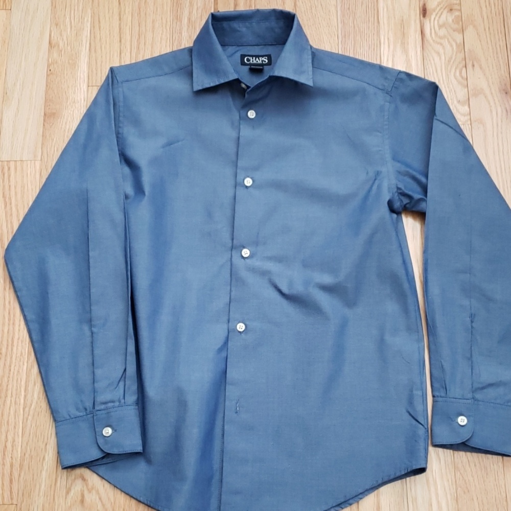 Chaps dress shirt (size 10-12)